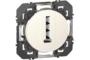 Legrand - Prise téléphone en T dooxie finition blanc - emballage blister