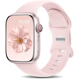 Apple Watch Series 6 (GPS + Cellular, 40 mm) Aluminium Case Silver with White Sports Strap (Refurbished) - View 8