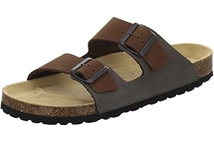 AFS-Schuhe 3100 Mules confortables en cuir pour homme, chaussures pour la maison et le travail, fabriquées en Allemagne