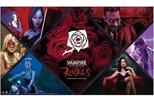 Renegade Game Studios Vampire: The Masquerade – Rivals Expandable Card Game | Toreador Clan Playmat | Deck Construction | World of Darkness English