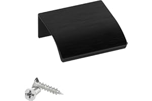 ‎SOTECH SOTECH Möbelgriff Blankett Alex schwarz gebürstet 40 mm Profilgriff zur Montage an der Frontinnenfläche inkl. Befestigungsschrauben