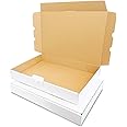 50 Maxibriefkartons 350 x 250 x 50 mm weiss (50 Stück) DIN A4 Maxibrief Versand