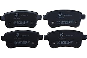 AutoMentum AM24820.8 Juego de Pastillas de Freno, juego de 4 para RENAULT MEGANE III FASTBACK (BZ0/1_) 2008- Eje trasero y otros vehiculos