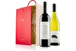 Virgin Wines - Premium Mixed Wine Duo (2x75cl) in Wooden Gift Box