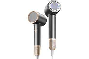 SLIKWAVE Hair Dryer Fast Dry 1800W Professional Ionic Hairdryer, Super Compact & Lightweight with Even Heat Anti-Static, Frizz-Control, Quick Drying, Energy Saving, Hairdryers for Women & Man