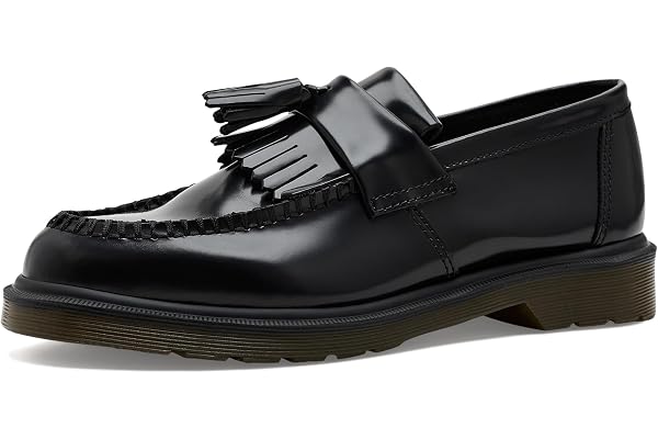 Dr. Martens unisex – barn Adrian Core Polished SmoBrogue skor med snörning