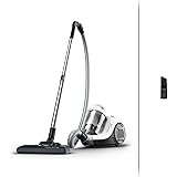 Rowenta Swift Power Cyclonic RO2917, Aspirapolvere a Traino Senza Sacchetto, Potenza 900 W, Motore Silenzioso, Serbatoio faci