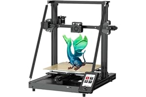 Imprimante 3D Voxelab Aquila X3 Plus,Plate-Forme Flexible en PEI, capteur de nivellement à 25 Points, capteur de Filament et Chargement/déchargement Automatique du Filament