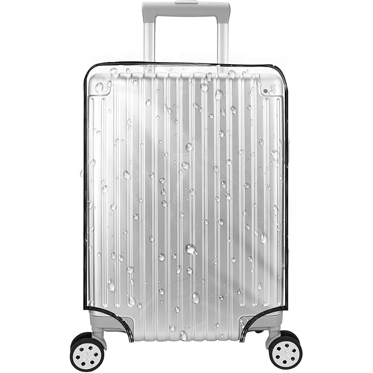 Transparente Kofferhülle PVC 28 Zoll - Wasserdichte Schutzhülle Für Reisekoffer