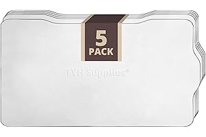 TYH Supplies 5 Pack Drip Tray Liners for Grill | Compatible with Traeger Ironwood 885 Grill Drip Tray BAC521 | Disposable Aluminum Grill Tray for Catching Grease | 28.75 x 15.5 Inch - Folded