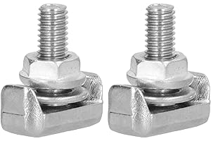 WNSC Battery T‑Bolt, Anti Rust Corrosion Resistant Stainless Steel 19116852 Replacement for 2007-2014 for Car