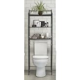 Retodesing Metal Wc Arka Rafı, Banyo Klozet Rafi, Kağıtlık