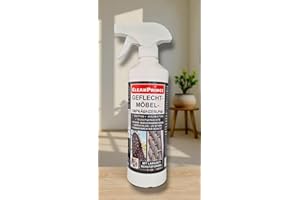 0,5 Liter Geflechtmöbel - Imprägnierung CleanPrince | transparent UV-Stabil Rattan Polyrattan Korbmöbel Kunstgeflechte Sonnenliegen Stühle innen außen wasserabweisende geruchlose Versiegelung