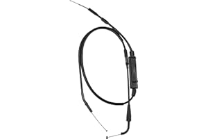 MOTOMASTER Motorcycle Throttle Cable SET A B (Open and Close) Compatible with Yamaha DT 125 R / 3BN-26301-11