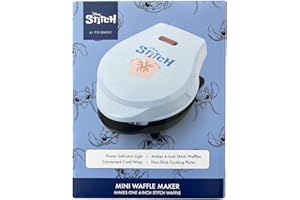 PRIMARK LIMITED Mini gofrera de Lilo and Stitch – hace un gofre de punto de 4 pulgadas por Primark