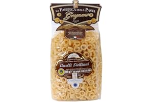 LA FABBRICA DELLA PASTA DI GRAGNANO Anelli Siciliani - Pâtes de Gragnano IGP
