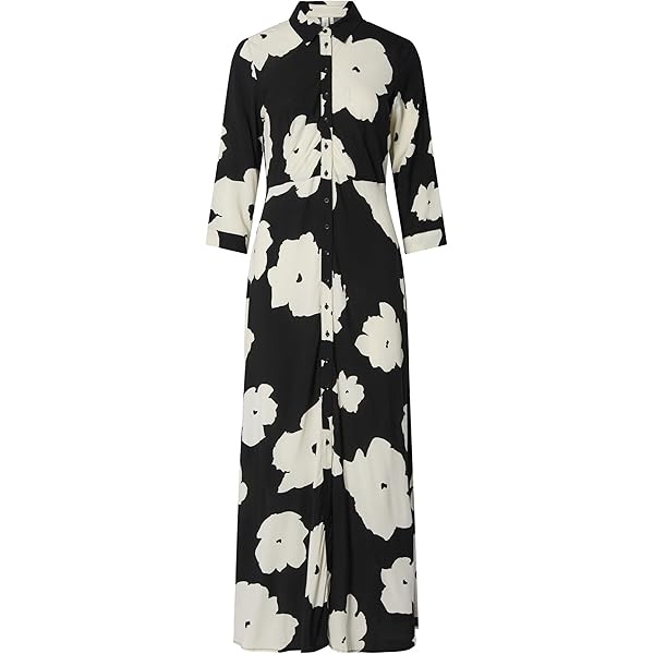 YAS YASFIELD WRAP DRESS - Rochie De Zi - Star White/alb
