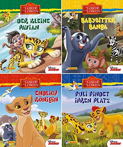 Preisvergleich Produktbild 4er Disney Die Garde der Löwen 1-4 (Nelson Mini-Bücher)