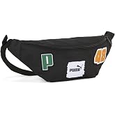 PUMA Unisex Yetişkin PUMA PHASE PATCH Waist Bag Bel &Ccedil;antası PUMA Black Tek Beden