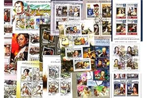 ISB Collection 10 Blocs de Timbres Napoleon différent