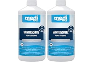 Medipool 2 x 702601MP Überwinterungsmittel, 2 x 1 Liter Flüssigkeit, Poolpflege-Winterschutz