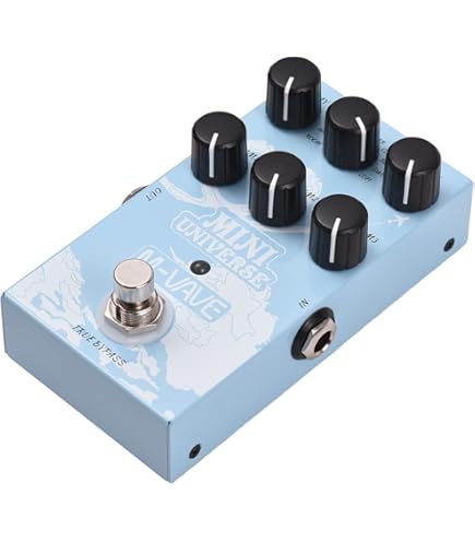 Pédale Multi-effets Pour Guitare, Pédale De Retard Numérique