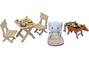 Sylvanian Families 5640 Zestaw Piknik z figurką - dla lalek zestaw do zabawy