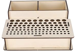 PWSHYMI Skórzana skrzynka narzędziowa, skórzane pudełko do przechowywania rękodzieła Półka do przechowywania Drewniane pudełko Kompaktowy skórzany uchwyt na narzędzia Małe prezenty do obróbki skóry