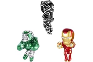 Doyafer 925 argent sterling étoile lune pendentif breloque femmes Bracelet collier perles breloques ensemble chaîne de sécurité, cadeaux de vacances d'anniversaire