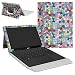 Produktbild Acer Switch 5 Hülle,Mama Mouth 2-in-1 Abnehmbare PU-lederne Case hülle mit Standfunktion für 12.0" Acer Switch 5 SW512-52 Series Windows Tablet-PC,Stained Glass