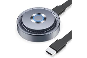 Miracast Wireless Hdmi Dongle Adapte, Hdmi Bluetooth Adapter Wi-Fi Dongle mit Screen Mirror für Streaming von Video/Audio/Dateien Übertragung von Laptop, PC, Smartphone auf HDTV, Beamer, Monitor