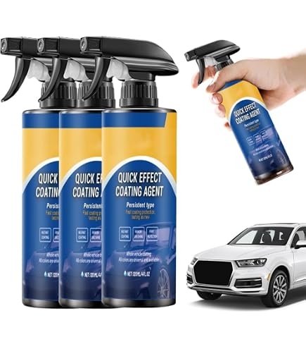 Spray Revitalisant Et Protecteur Pour Carrosserie - Coating Nano Effet Rapide, Flacon 120ml