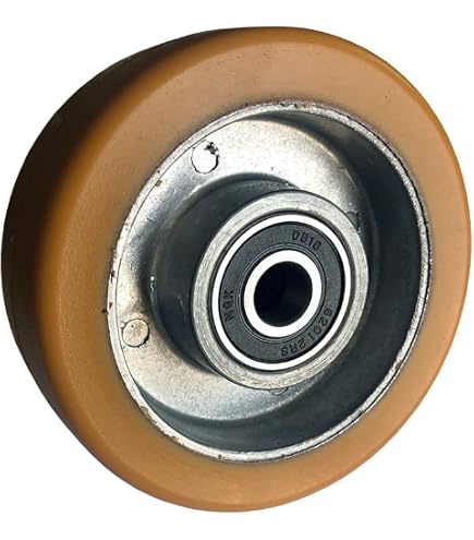 Roue De Transpalette Wiko En Caoutchouc 70-80 Mm - Charge 300-400 Kg, Neuf, Référence RM80X70