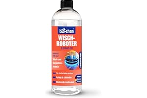 ‎BIO-CHEM bio-chem Wischroboter Reiniger hochkonzentriert (750 ml) mit Dosierhilfe – streifenfrei & schnelltrocknend, nicht schäumend – für Wisch-/Saugroboter mit Frische Duft