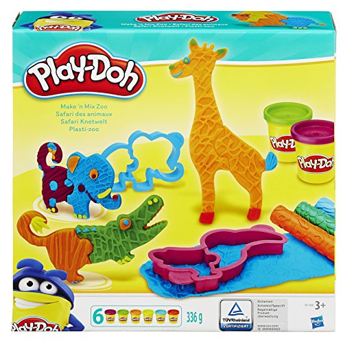 Price comparison product image Hasbro Play-Doh B1168EU4 – Safari Kneading World