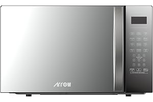 Arrow 42L Digital Microwave Oven with Grill, 1000W, Silver, 10 Power Levels, Advanced Technology for Faster Cooking | Model Name: RO-42MWBG