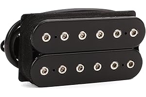 DiMarzio DP 166FBK The Breed Bridge Humbucker E-Gitarrentonabnehmer, Schwarz