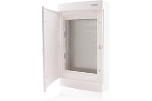 INTRATEC 100% SHOPPING ‎Intratec Kommunikationsverteiler Aufputz, IP40 – Multimediaverteiler für Full Connected Home, Schaltschrank für Multimedia-Systeme, 287 x 485 x 112 mm, Weiß