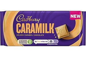 MONDELEZ INTERNATIONAL Cadbury Caramilk Golden Caramel Chocolate Bar, 160g