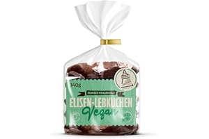 ‎FRAUNHOLZ ELISENLEBKUCHEN Lebkuchen - vegan - original Nürnberger Elisen-Lebkuchen - Schokolade - ohne Mehl - handgefertigte Qualität - prämierte Meisterhändler-Manufaktur