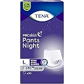 Tena Proskin Pants Night Large Size Super Absorbent Panties 30 Lu Pack For Night