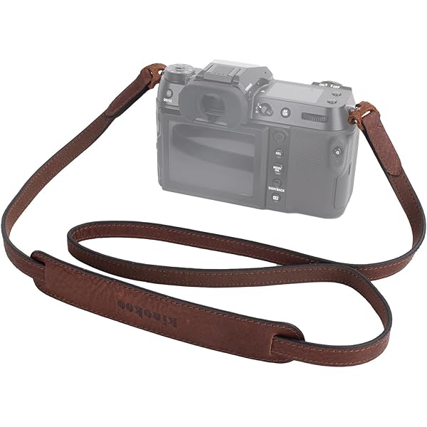 Cinghia Tracolla Doppia Fotocamera Pelle Cinghia Tracolla Doppia