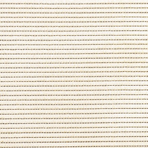 d-c-fix Bodenbelag Breite 130 cm Länge und Farbe wählbar - UNI Beige Einfarbig - ECKIG 130 x 110 bzw. 110x130 cm für Küche , Bad , Garten , Badvorleger ...