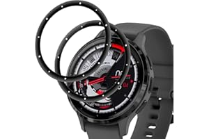 Supershieldz Panzer Schutz Glas für Garmin Venu 3s, Anti-Kratzen Panzerfolie für Garmin Venu 3s, 3D-Vollständige Schutzfolie, 9H Härte, HD Klar Displayschutz, Anti-Bläschen - 2 Stück