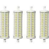 Lampada Led R7S 118mm Dimmerabile, 20W=250W 2500lm, Diametro 30mm, Angolo Luce 360° (4, Bianco Freddo 6000K)