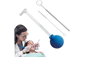 IJHYGD Strumento Di Rimozione Della Pietra Tonsillare Stile Manuale Detergente Rimozione Bocca Manuale Style Cleaner Stone Remover Tool Pietra Di Rimozione Con Specchietti Orali e Spazzolini Per La Pulizia