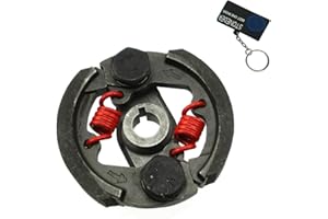 ‎STONEDER STONEDER Hochleistungs-Kupplung mit Schlüsselkanal für 2-Takt-Motoren mit 43 cm³, 47 cm³, 49 cm³, Mini-Moto, ATV, Geländemotorrad
