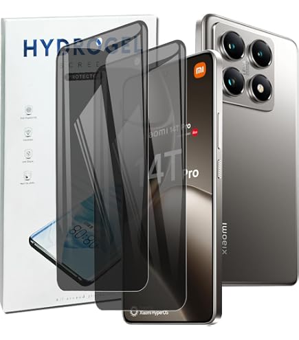 Lot De 2 Films De Protection Écran Hydrogel Pour Xiaomi 14 - Marque Taperso - Transparent - Neuf