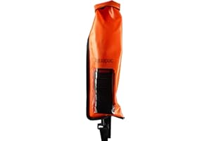 Aquapac Stormproof VHF Radio Case | Portable IPX6 Waterproof Case with Shoulder Strap for Walkie Talkie - Orange