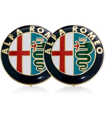 Stemma Alfa Romeo Mito Fregio Anteriore Alfa Romeo Per Modelli 33/75/145/146 /155/156/164/166/Spider/GTV Stemma Anteriore - Foto 3